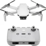 DJI Mini 4K, Drone with 4K UHD Camera for Adults, Under 249 g, 3-Axis Gimbal Stabilization, 10km Video Transmission, Auto Return, Wind Resistance