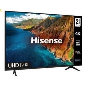 Hisense tv Hisense 65" Smart 4K One Touch Access Remote Control TV, YouTube, Netflix Streaming + USB, HDMI Ports - Black