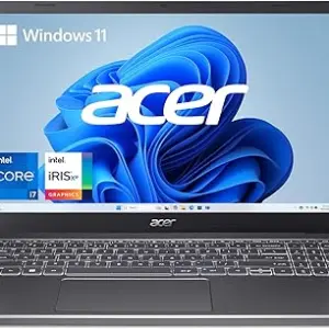 acer Aspire 5 15 Slim Laptop | 15.6" FHD IPS Touch 1920 x 1080 | Intel Core i7-1355U | Intel Iris Xe Graphics | 16GB LPDDR5 | 512GB