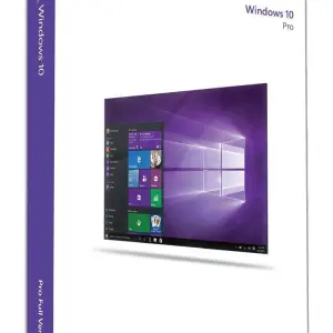 Microsoft Windows 10 Professional 64-bit OEM DVD with Genuine License Key