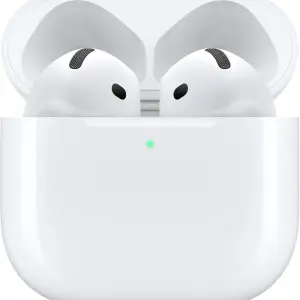 AirPods 4 Wireless Earbuds, Custom High Excursion Driver With Adaptive EQ Audio, Bluetooth Wireless Connectivity With Apple H2 Chip