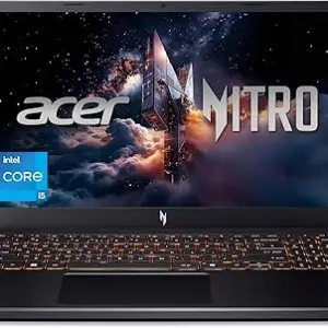 acer Nitro V Gaming Laptop | Intel Core i5-13420H Processor | NVIDIA GeForce RTX 4050 Laptop GPU | 15.6" FHD IPS 165Hz Display | 8GB DDR5 | 512GB