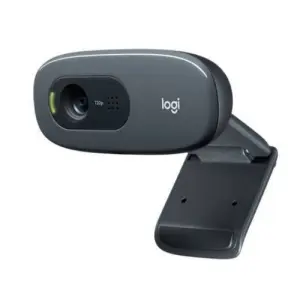 Logitech C270 HD Webcam 720p with Built-in Microphone