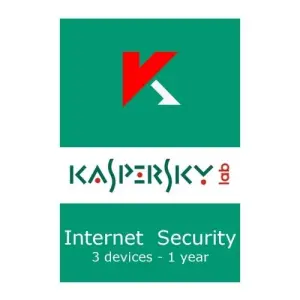 Kaspersky Internet Security (3 Users - 1 year)