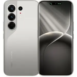 Tecno Camon 50 Pro – 6.78" Curved AMOLED 144Hz, Helio G200, 50MP OIS + 50MP 3X Tele, 32MP Selfie, 256GB + 16(8+8)GB RAM, 6150mAh, 45W Fast Charge with AI
