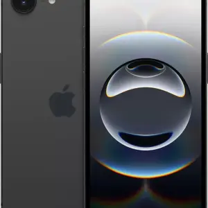 iPhone 16e 5G, Active, 6.1-Inch Super Retina XDR Display, Advanced Dual Camera System, 3279mAh Battery, Fast Charging, Wireless Charging, A18 Chip, Ceramic Shield Design
