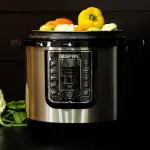 Geepas GMC35029 8L Digital Multi Cooker, Electric Pressure Cooker, 14 Cooking Programs – Black