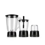 Geepas 4 In 1 Juicer Blender, 800W Powerful Motor,Stainless Steel Lock, Two Speed With Pulse Function, Jar-1L Juice Jug, Safety Interlock-Multi
