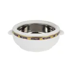 Royalford RF1643 Classic Deluxe Casserole Set | Highly Insulated Stainless Steel Hot Pot with Lid | 3-Piece Set 1200ml + 1600ml + 2500ml for Long-Lasting Heat Retention