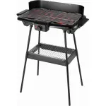 Geepas 2000W Electric Barbecue Grill Auto Thermostat Control With Overheat Protection Space Saving, Waterproof Chicken, Beef, Veggies & More, Black