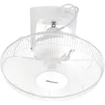 Geepas 16 Orbit Ceiling Fan - Wide Oscilation, Speed Controller with 3 Leaf ABS Blades with Metal Grill, Ideal for Office, Bedroom, Study Room, Living Room & more -White (1 YR WRNTY)