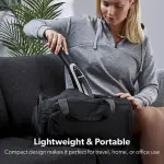 Geepas GM86097UK Cordless Handheld Massager | 3 Adjustable Vibration Levels| 3 Massage Modes| Rechargeable Battery| 15-Min Auto Timer| Anti-Slip Handle |2 Years Warranty