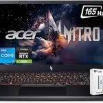 acer Nitro V 15 Gaming Laptop, 15.6" FHD 165Hz Display, 13th Intel 8-Core i5-13420H(>Intel i7-1260P), NVIDIA GeForce RTX 5050 8GB GDDR7 Graphics
