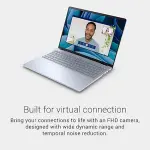 Dell 16 Laptop DC16251-16.0-inch 16:10 2K Touchscreen Display, Intel Core 7 150U Processor, 16GB DDR5 RAM, 1TB SSD, Intel Graphics, Windows 11 Home, Cloud Blue